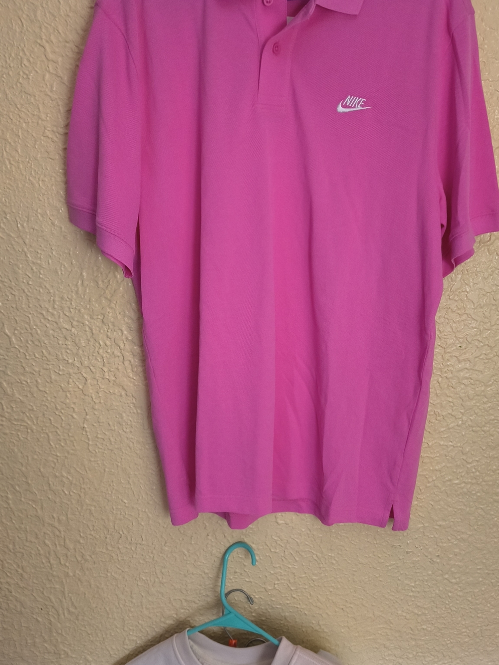 Nike Men's Polo Shirt in Hot Pink